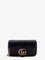 Gucci GG Marmont Mini Leather crossbody bag - Nero