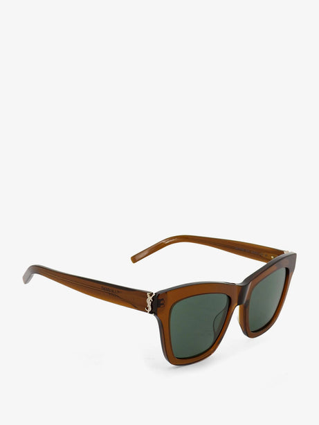 Saint Laurent Acetate sunglasses - Brown Brown Greem