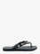 Balenciaga Cagole flip-flops with iconic metal details - Blacksilver