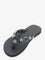 Balenciaga Cagole flip-flops with iconic metal details - Blacksilver