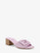 Fendi Leather Baguette Sandals - Anemone