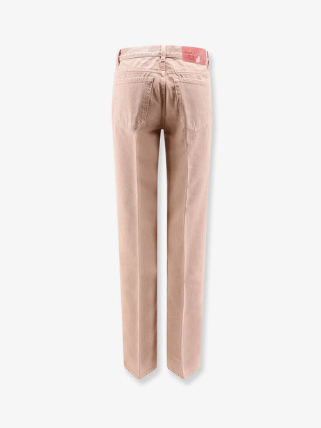 Chloe' Organic cotton trousers - Timidpink