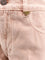 Chloe' Organic cotton trousers - Timidpink