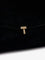 Toteme T-Lock leather handbag - Black