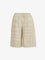 Toteme Organic silk bermuda shorts - Ivory