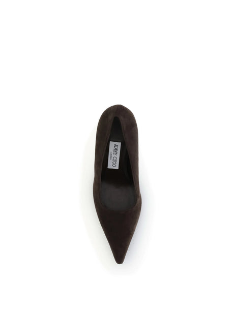 Jimmy Choo Ixia Pumps - Chocolate