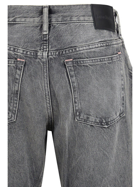 Acne Studios Barrel Jeans - Washed Black