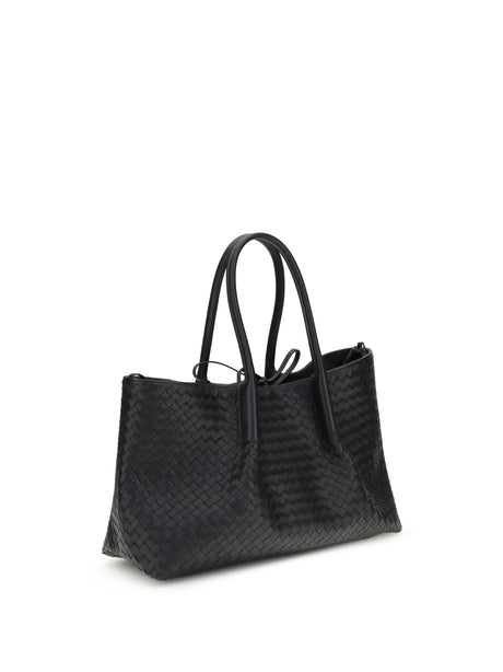 Bottega Veneta Pinacoteca Tote Bag - Black/Fondant-M Br