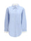 Acne Studios Layered button-up Shirt - Light Blue/White
