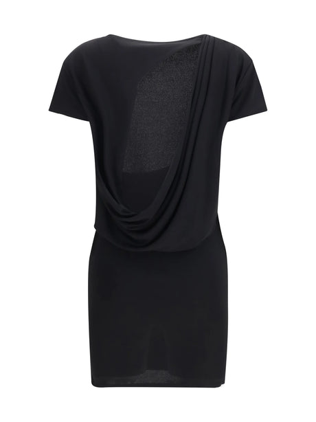 Jacquemus Mistral Dress in viscose jersey - Black