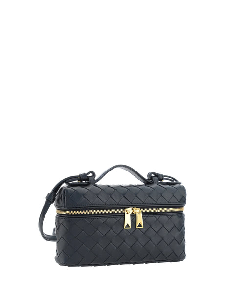 Bottega Veneta Bang Bang Vanity Case Shoulder Bag - Black-Gold