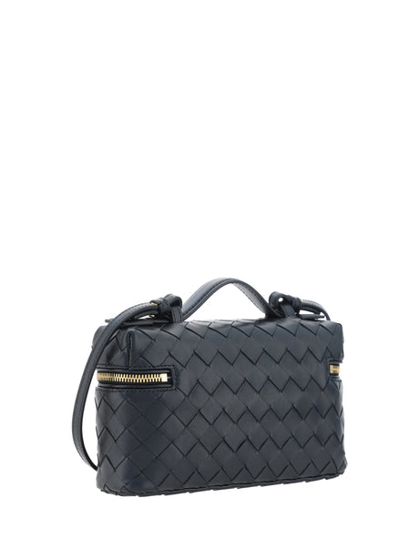 Bottega Veneta Bang Bang Vanity Case Shoulder Bag - Black-Gold
