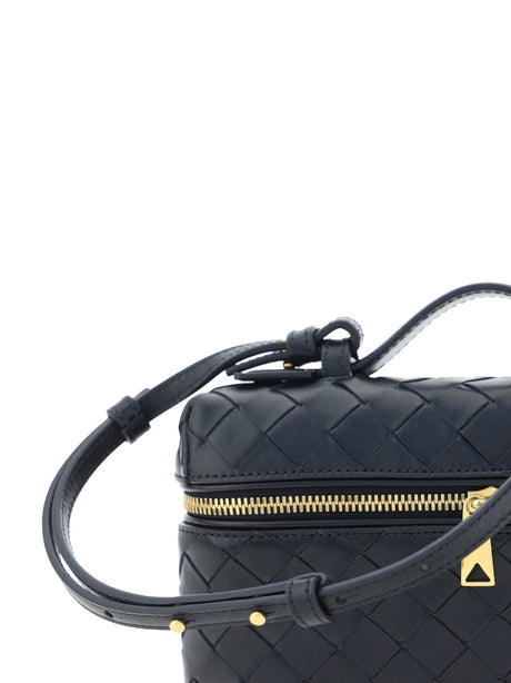 Bottega Veneta Bang Bang Vanity Case Shoulder Bag - Black-Gold