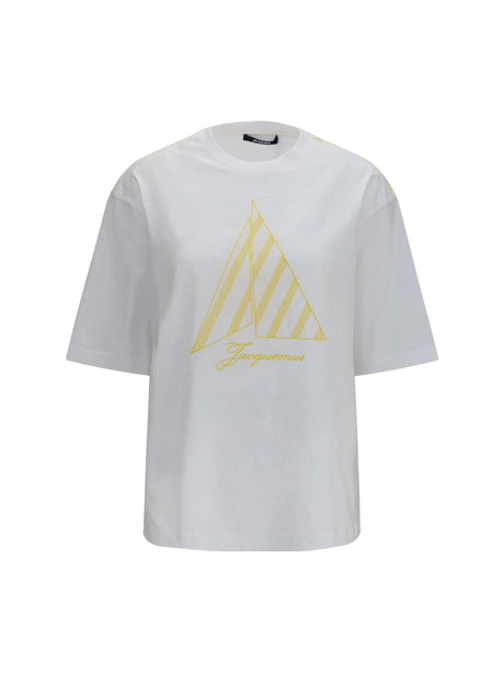 Jacquemus Voilier T-shirt - Embroidery Yellow Sails W