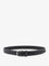 Toteme Slim Grained leather belt - Black