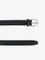 Toteme Slim Grained leather belt - Black