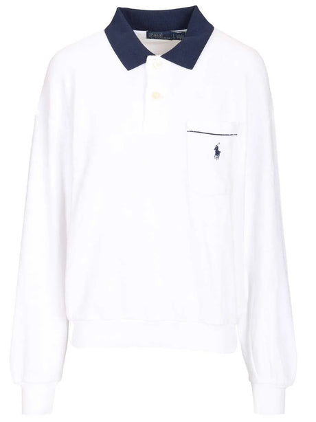 Polo Ralph Lauren Long Sleeve Polo - White