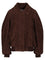 Loewe Suede Goatskin Bomber Jacket - Brown