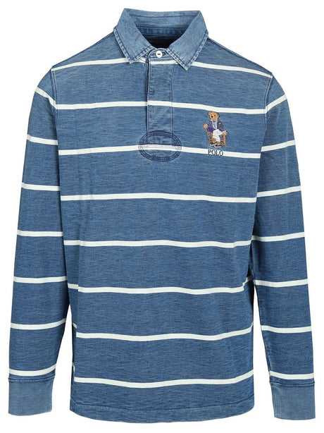 Polo Ralph Lauren Polo Bear Rugby Jersey - Blue