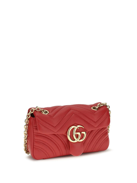 Gucci GG Marmont mini Shoulder Bag - Cloack Red