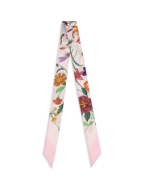Gucci Printed silk Twill Scarf - Roseate/Pink