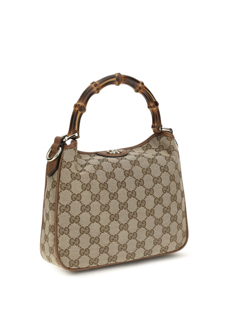 Gucci Small Diana Shoulder Bag - Be Ebony/Sundial