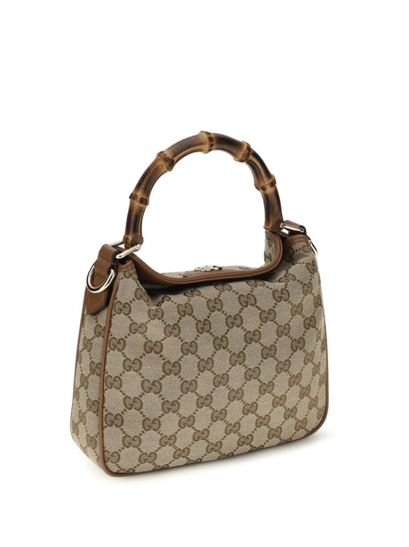 Gucci Small Diana Shoulder Bag - Be Ebony/Sundial