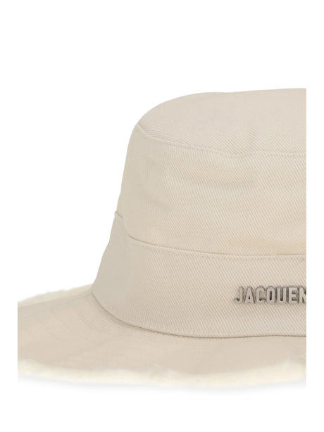 Jacquemus Fringed Hat - Off-White