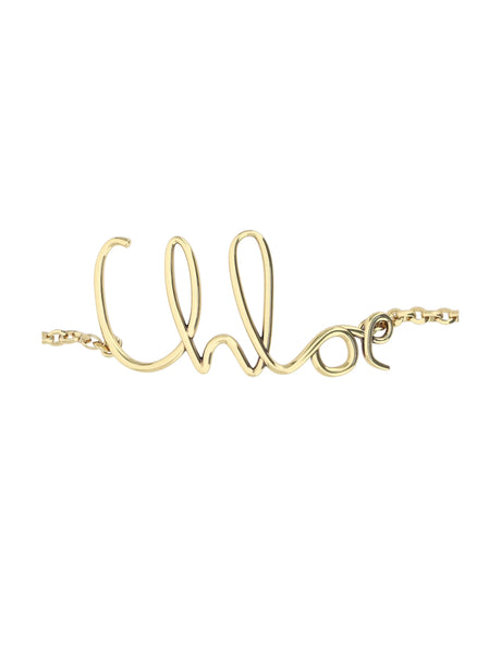 Chloé Metal chain Belt - Vintage Gold