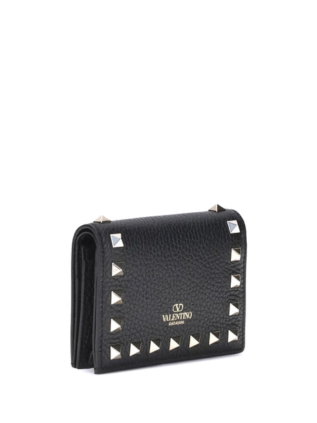 Valentino Garavani Rockstud Wallet - Black