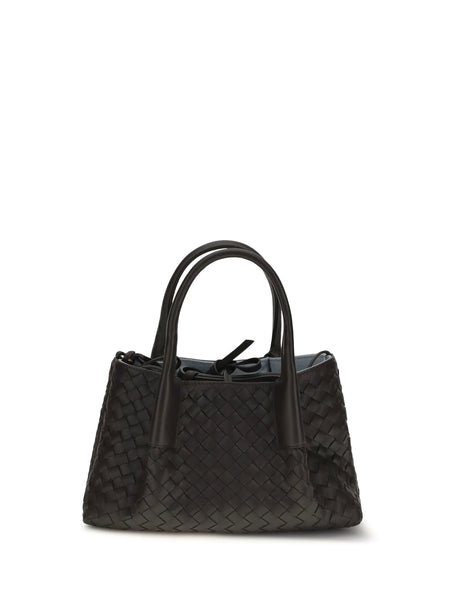 Bottega Veneta Pinacoteca small Handbag - Espresso/Mineral-Mb
