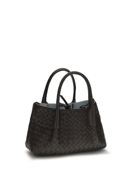 Bottega Veneta Pinacoteca small Handbag - Espresso/Mineral-Mb