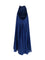 Zimmermann Aster pleated pearl Dress - Dark Cobalt