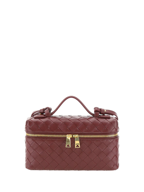 Bottega Veneta Bang Bang Vanity Case Shoulder Bag - Barolo-Gold