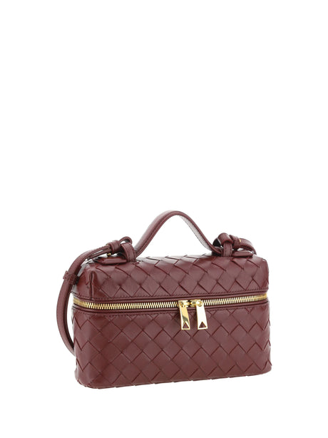Bottega Veneta Bang Bang Vanity Case Shoulder Bag - Barolo-Gold