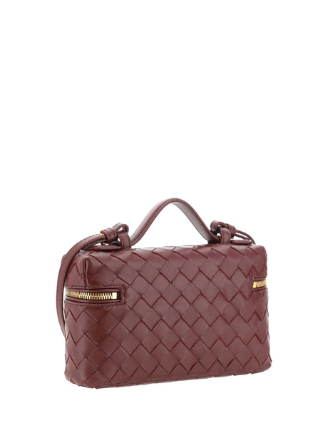 Bottega Veneta Bang Bang Vanity Case Shoulder Bag - Barolo-Gold