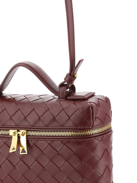 Bottega Veneta Bang Bang Vanity Case Shoulder Bag - Barolo-Gold