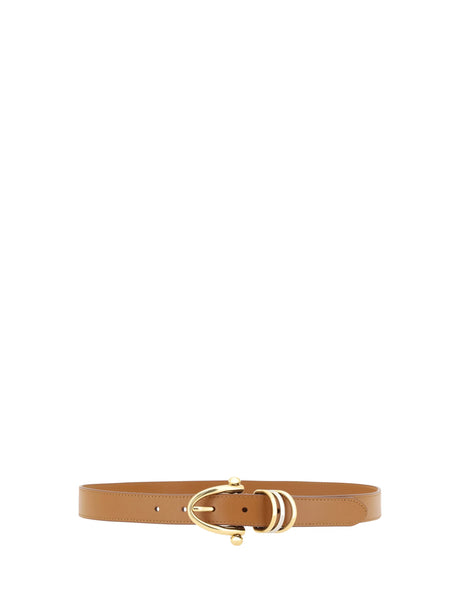 Chloé Leather Bracelet Belt - Clay Brown
