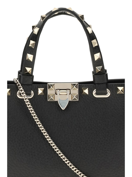 Valentino Garavani Rockstud Shopping mini Handbag - Black