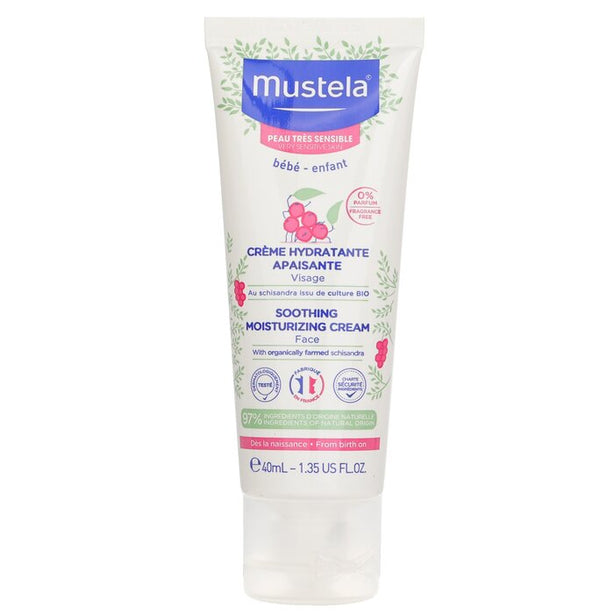 Soothing Moisturizing Cream For Face - For Very Sensitive Skin - 40ml/1.35oz