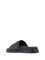 Fendi Slide Diagonal Sandals - Nero+Ner+Grigio Black