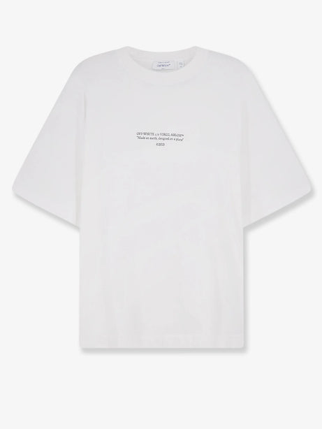 Off White Statement cotton T-shirt