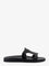 Celine Triomphe leather sandals - Black