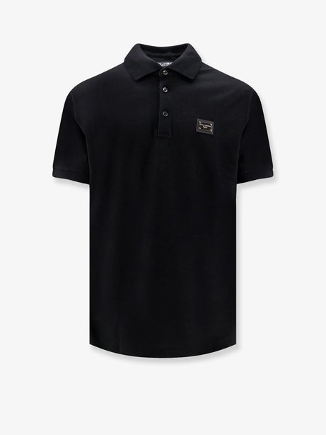 Dolce & Gabbana Cotton polo shirt - Nero