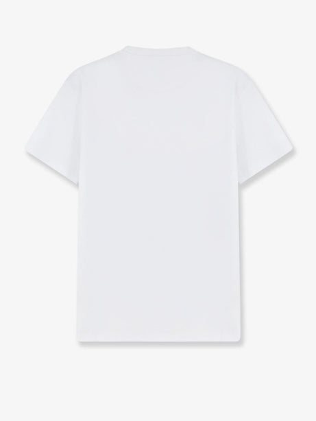 Fendi Slim Fit cotton t-shirt - Bianco