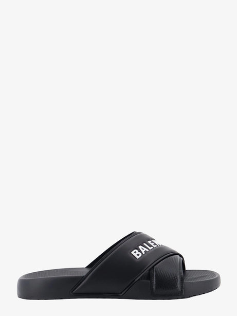 Balenciaga Sporty Pool EVA slide sandals - Blackwhite