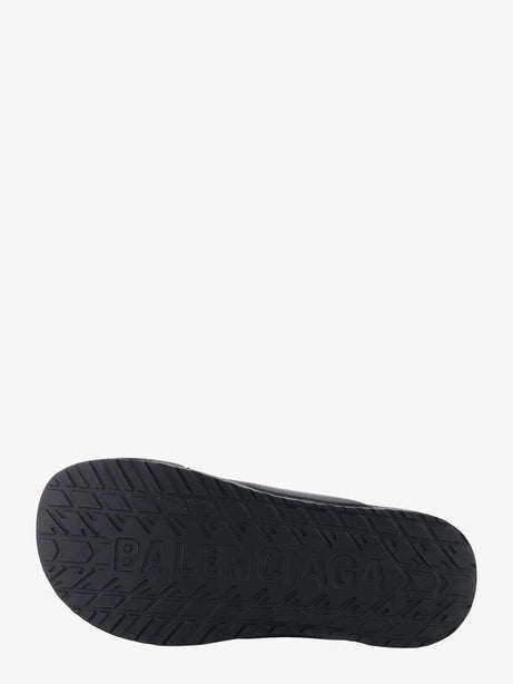 Balenciaga Sporty Pool EVA slide sandals - Blackwhite