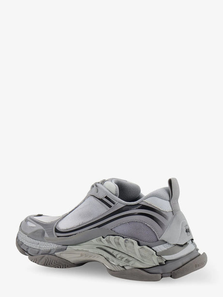 Balenciaga Triple S.2 Gradient mesh and nylon insert sneakers with used effect - Gradientgrey