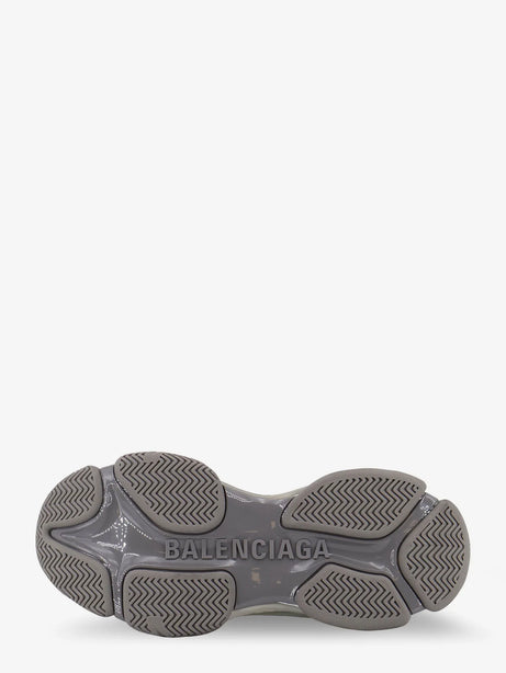 Balenciaga Triple S.2 Gradient mesh and nylon insert sneakers with used effect - Gradientgrey