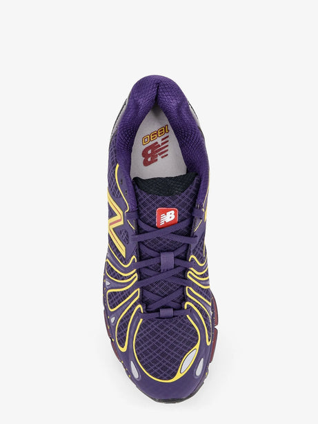 New Balance 18909 mesh sneakers with contrasting side logo - Bordeaux